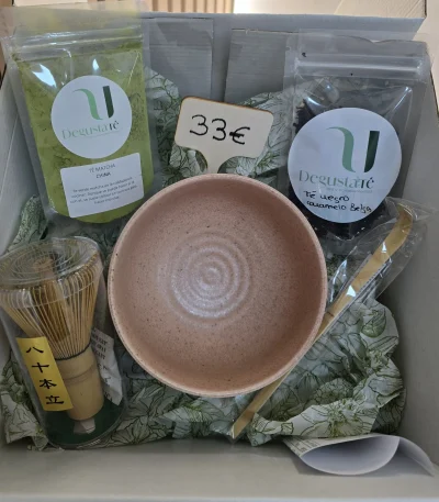 Pack té negro y té matcha