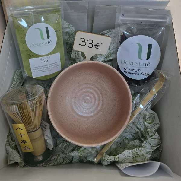 Pack té negro y té matcha