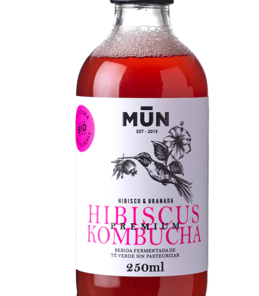 Kombucha hibisco y granada