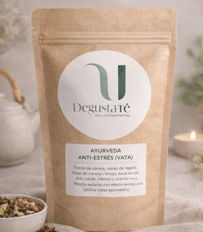Estimulante ayurveda empaquetado