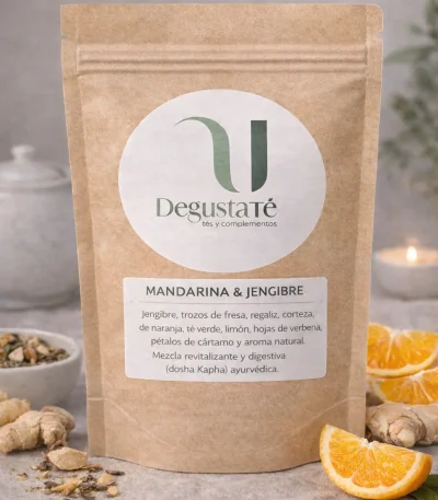 Mandarina jengibre empaquetado