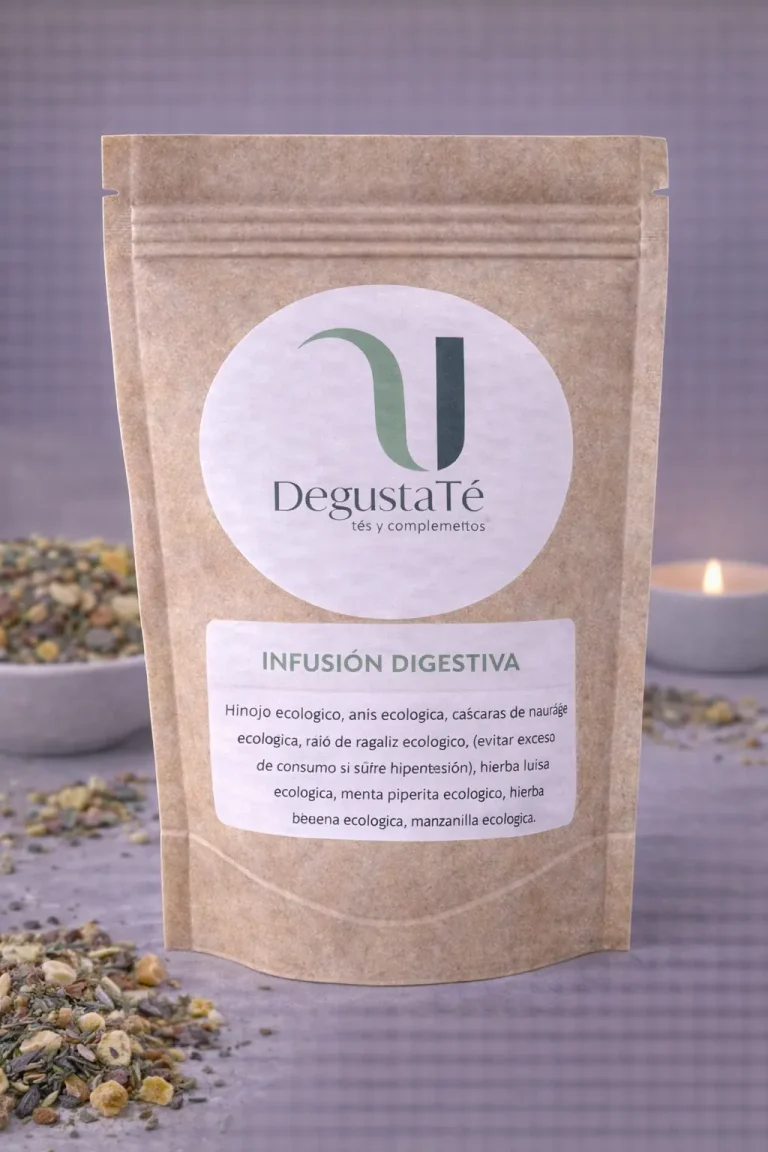 Infusión digestiva empaquetado