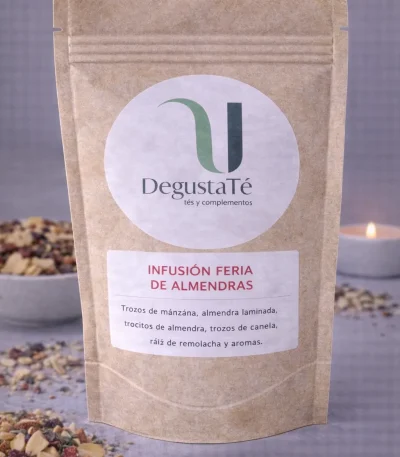 Infusión feria de almendras empaquetado