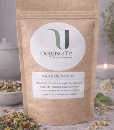 Té nana de noche empaquetado