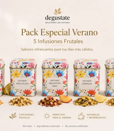 pack infusiones especial para tomar en frío