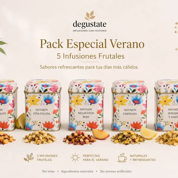 pack infusiones especial para tomar en frío