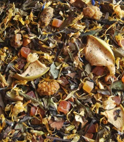Té blanco ruta de la seda