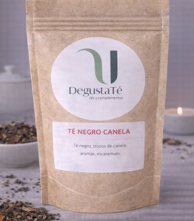 Té negro canela empaquetado