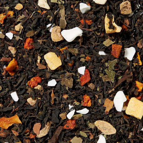 Té negro de calabaza especial halloween