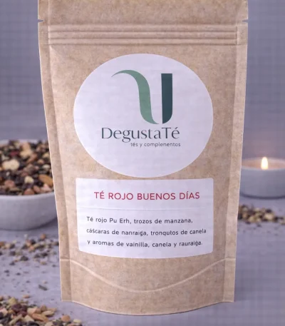 Té rojo buenos días empaquetado