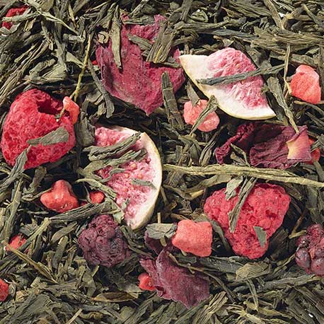 te verde higos frutos rojos Higos frutos rojos - Imagen 1