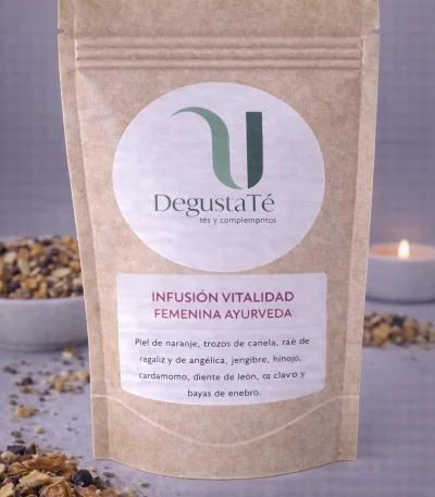 Infusión vitalidad femenina ayurveda